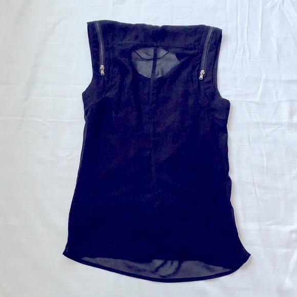 KENNETH COLE Black top | size S - Picture 2 of 7